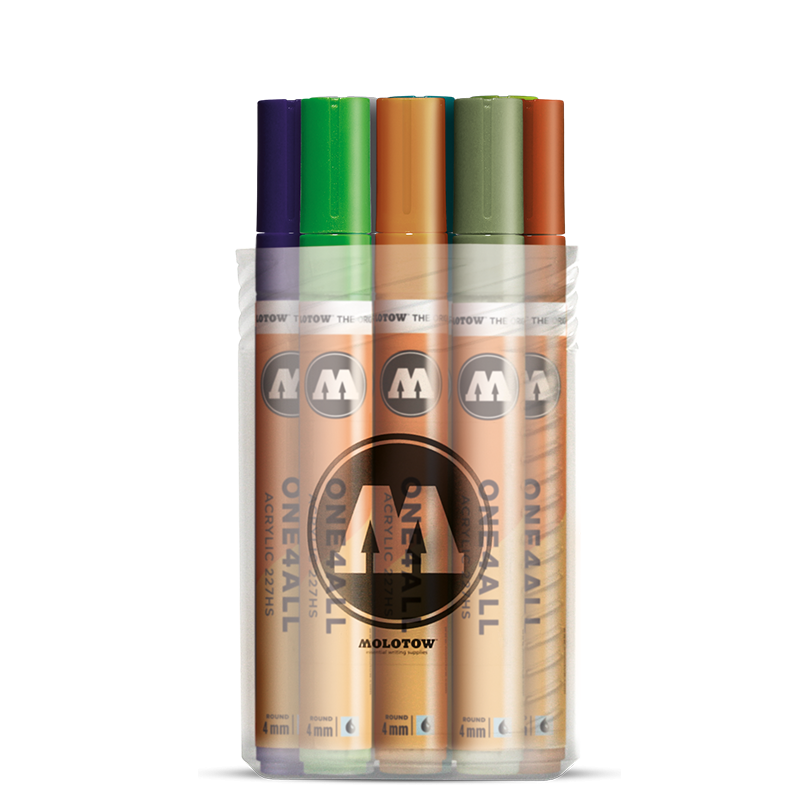 Molotow ONE4ALL 227HS Main Kit II | 12 stk 4mm