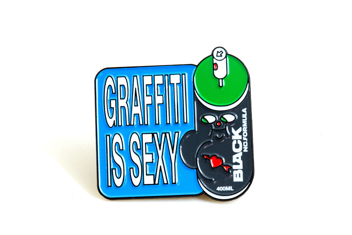 Montana Pin | Graffiti is Sexy by FRESH