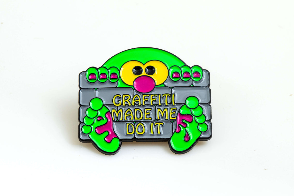 Montana Pin | Graffiti Made Me Do It by FRESH