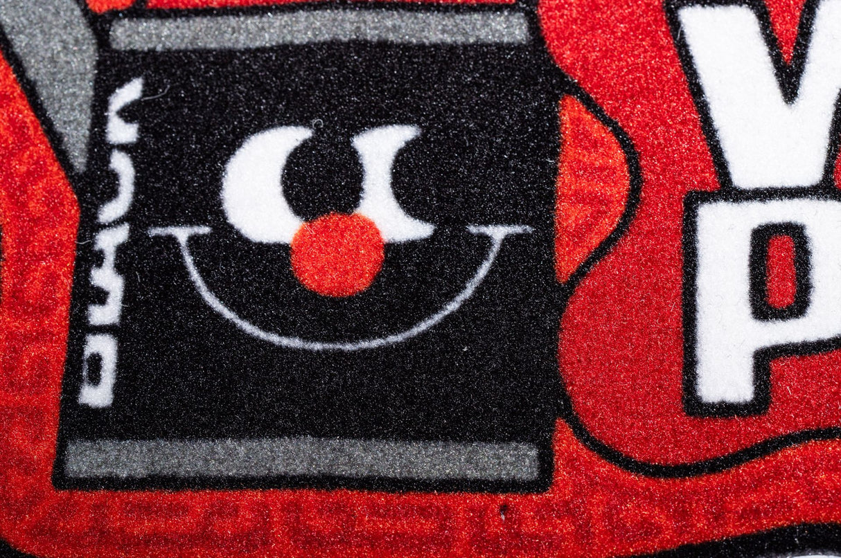 Montana Doormat | Caution Wet Paint - Red