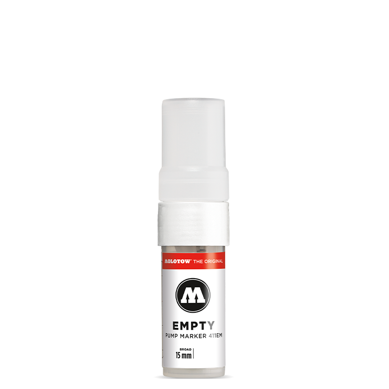 Molotow Empty 411EM Pump Marker | 15mm