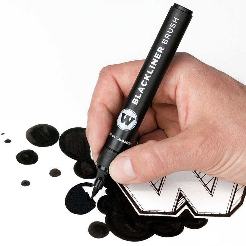 Molotow Blackliner Brush Pen | 1 stk