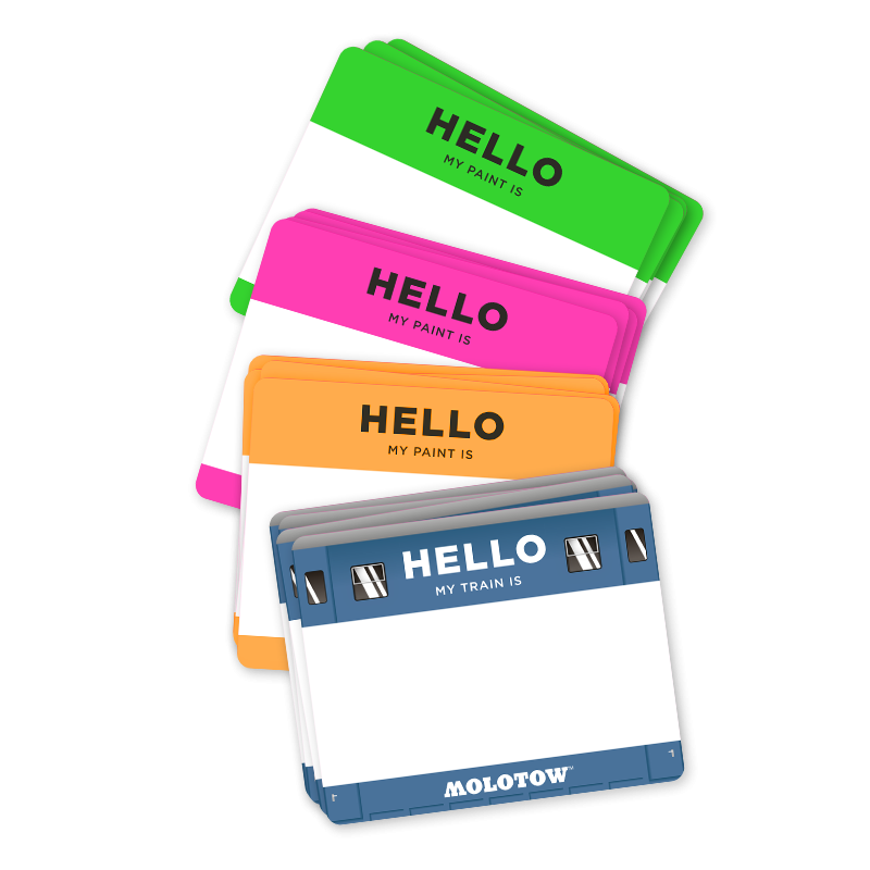 HELLO My Paint Is Stickers | 25 stk