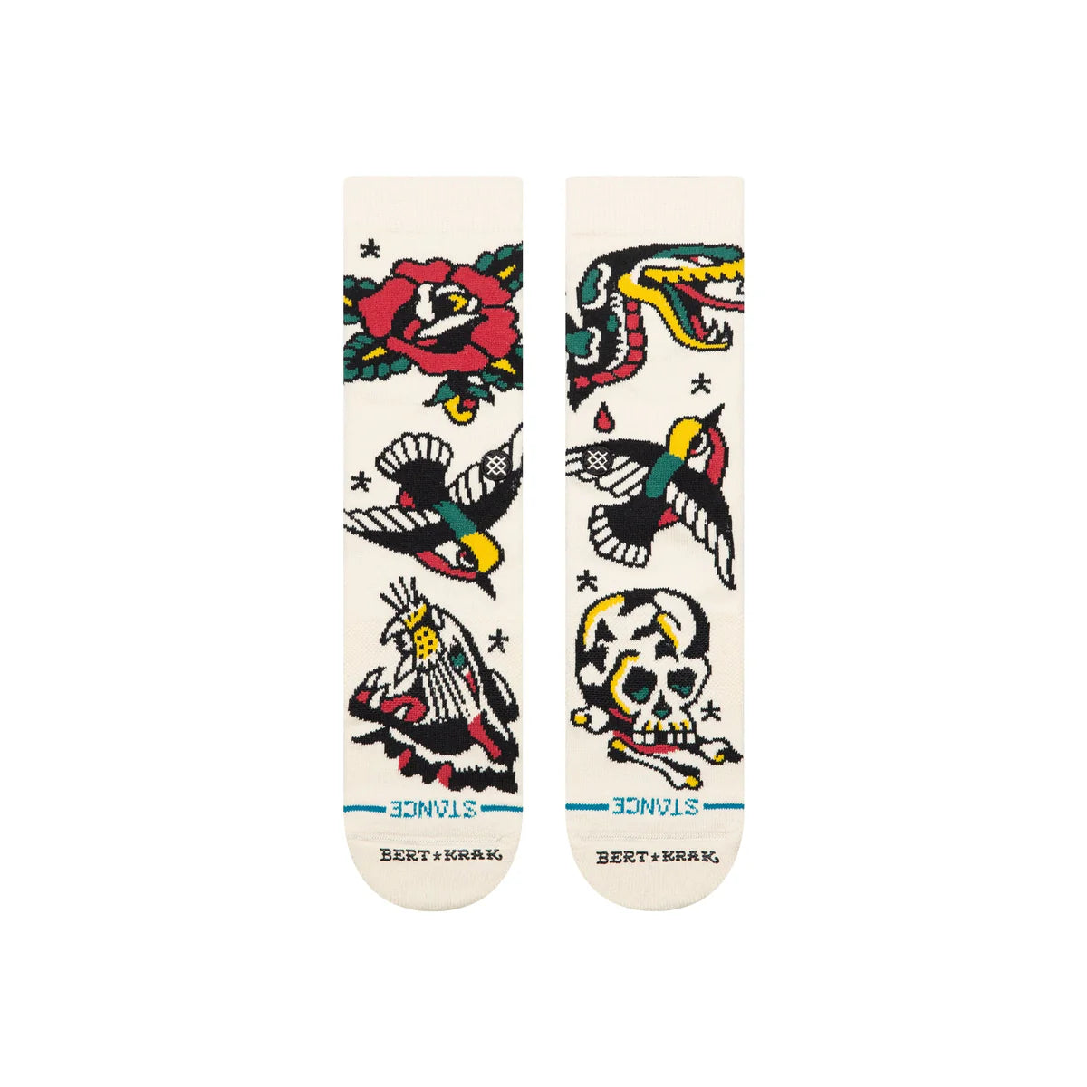 Stance - Flash Crew Strømper | Str. 43-47