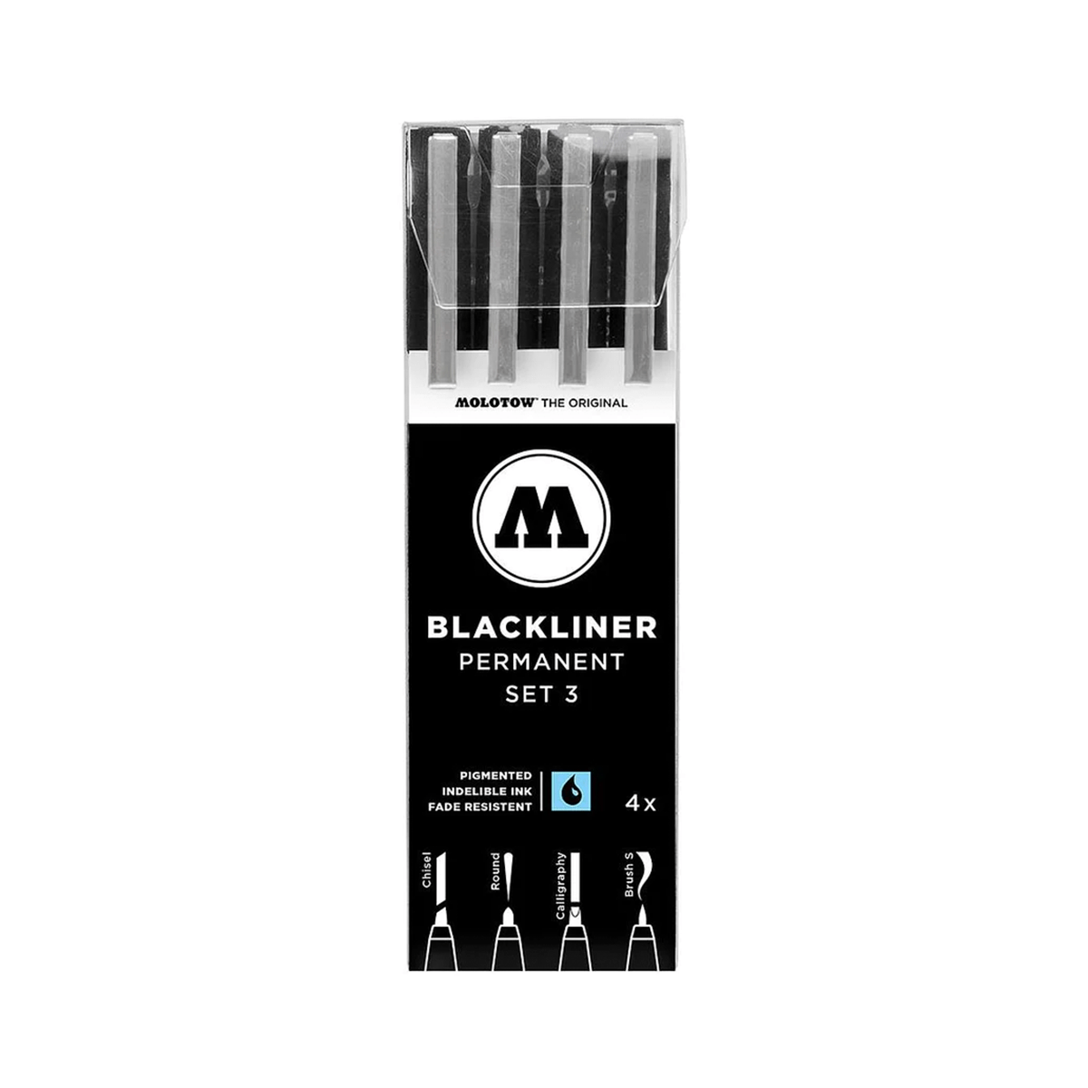 Molotow Blackliner Set | 4 stk Set 3