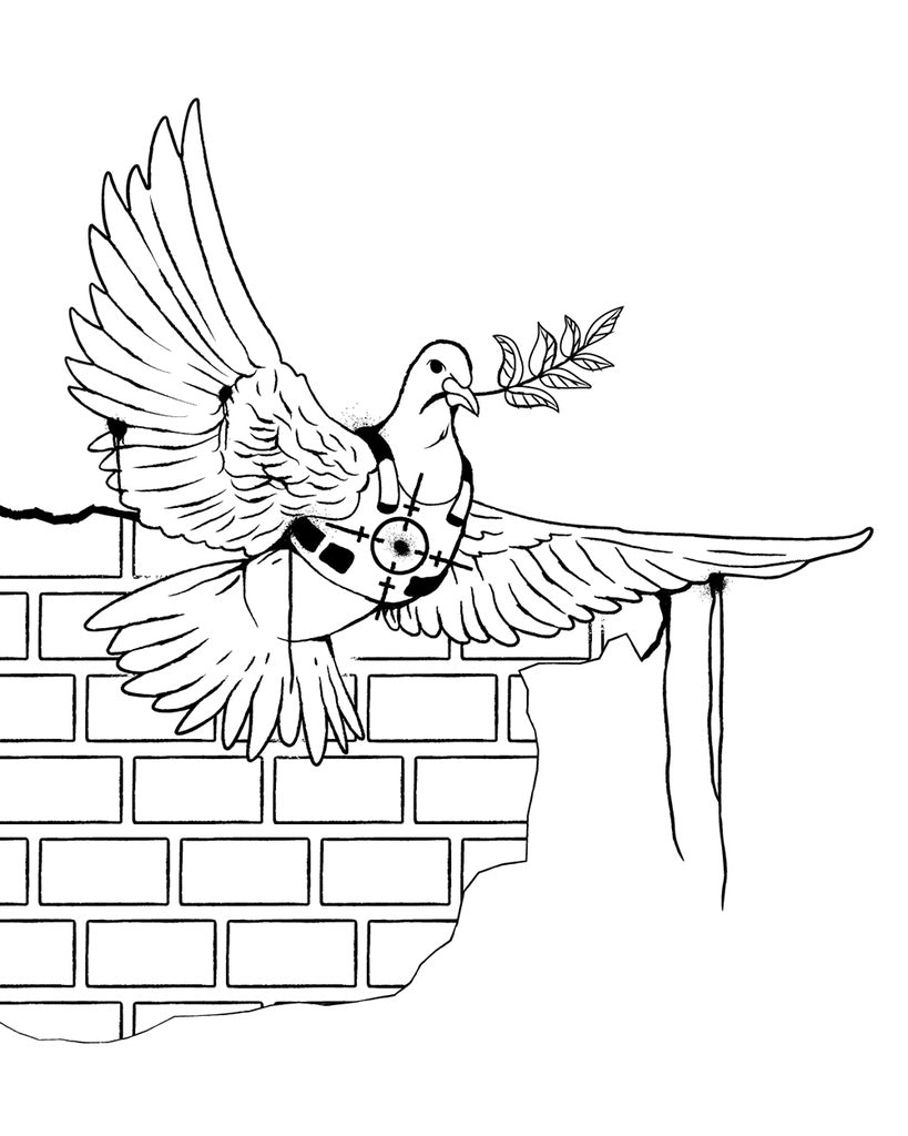 Banksy Coloring Book Malebog