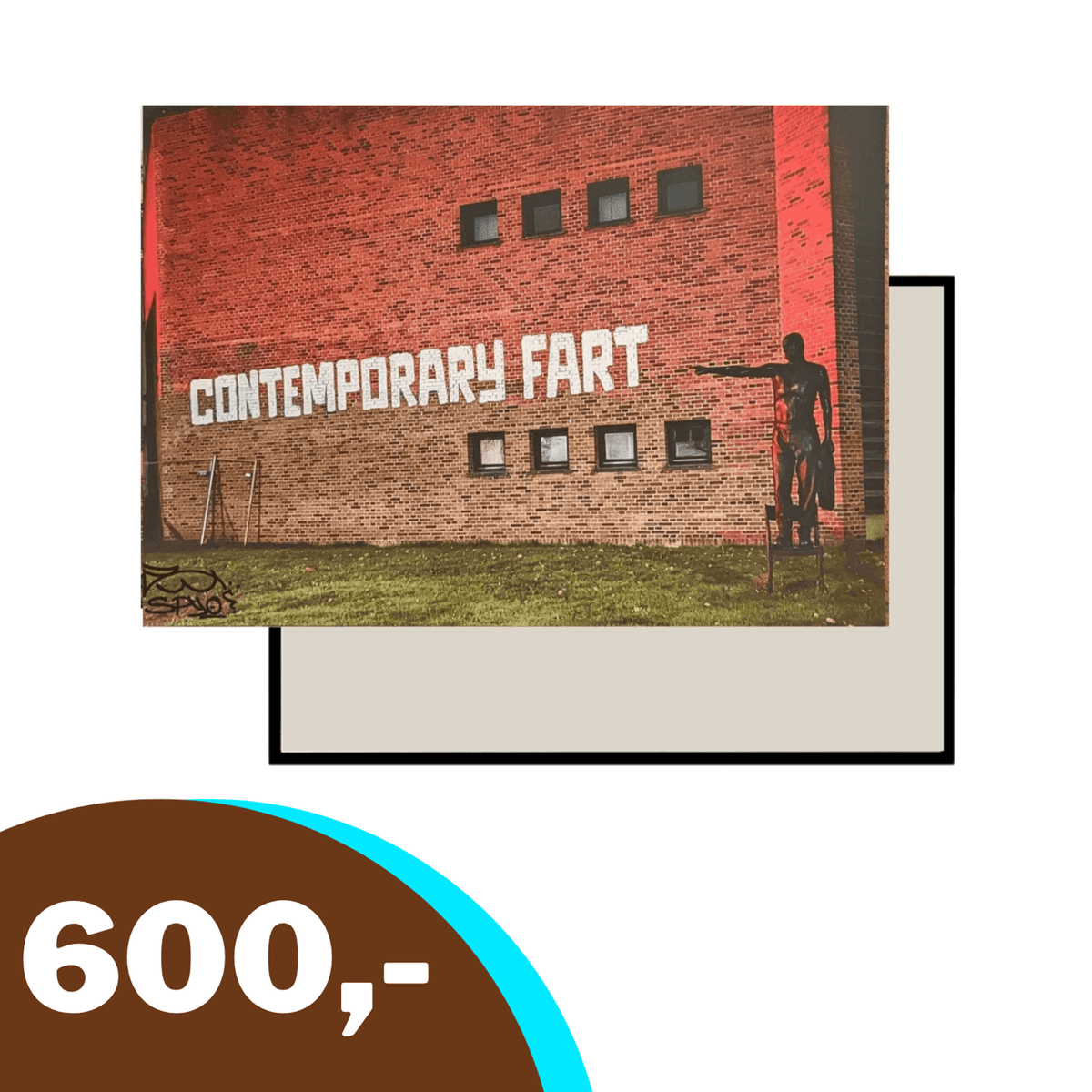 SPYO - Contemporary Fart, Signeret Print + Ramme (A2)