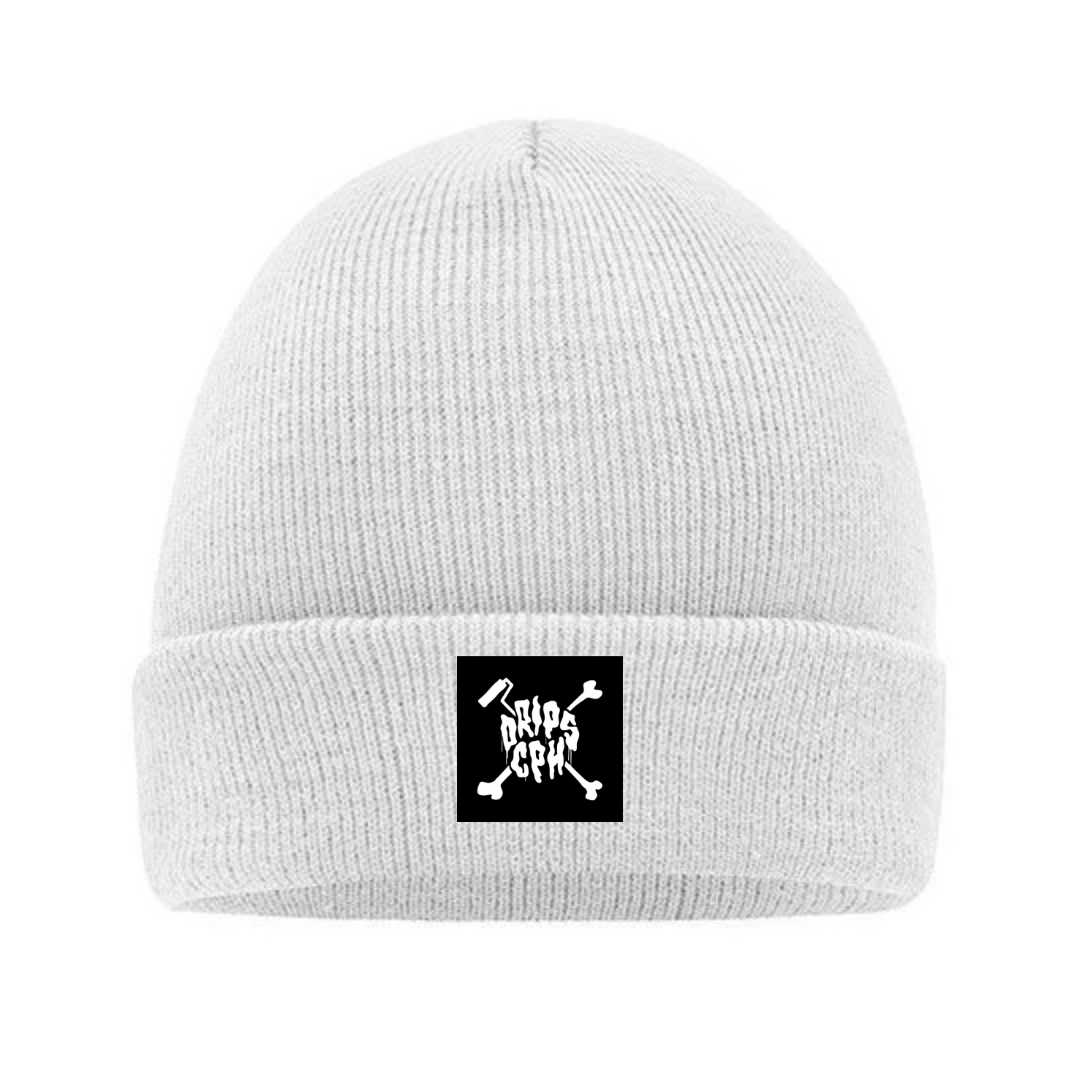 DRIPS CPH Beanie | White