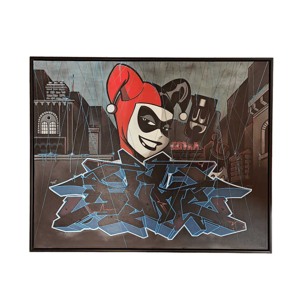 DUNE310 - Harley Quinn, Maleri (103 x 83cm)