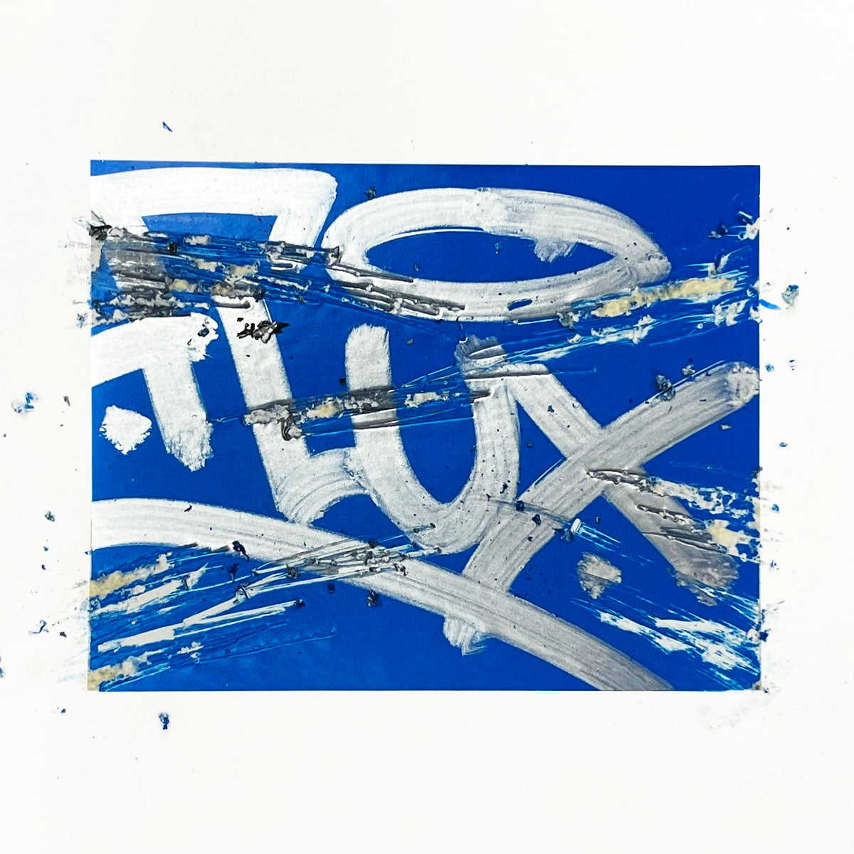 FLUX Cyan Eggshell Stickers | 50 stk