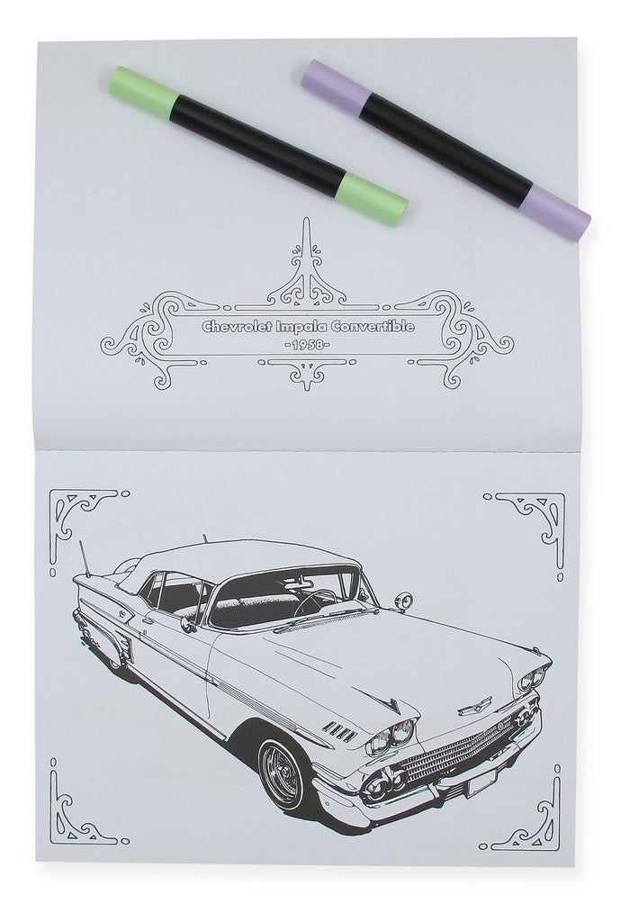 Lowrider Coloring Book Malebog