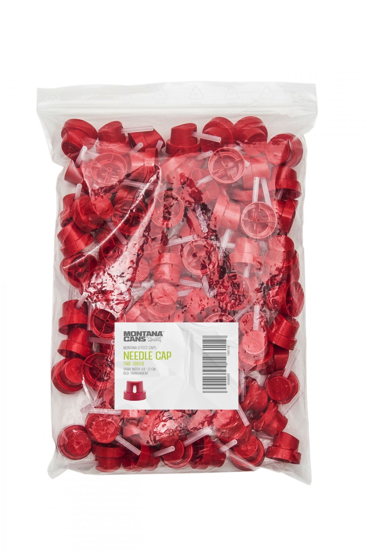 Red Needle Cap | 100 stk