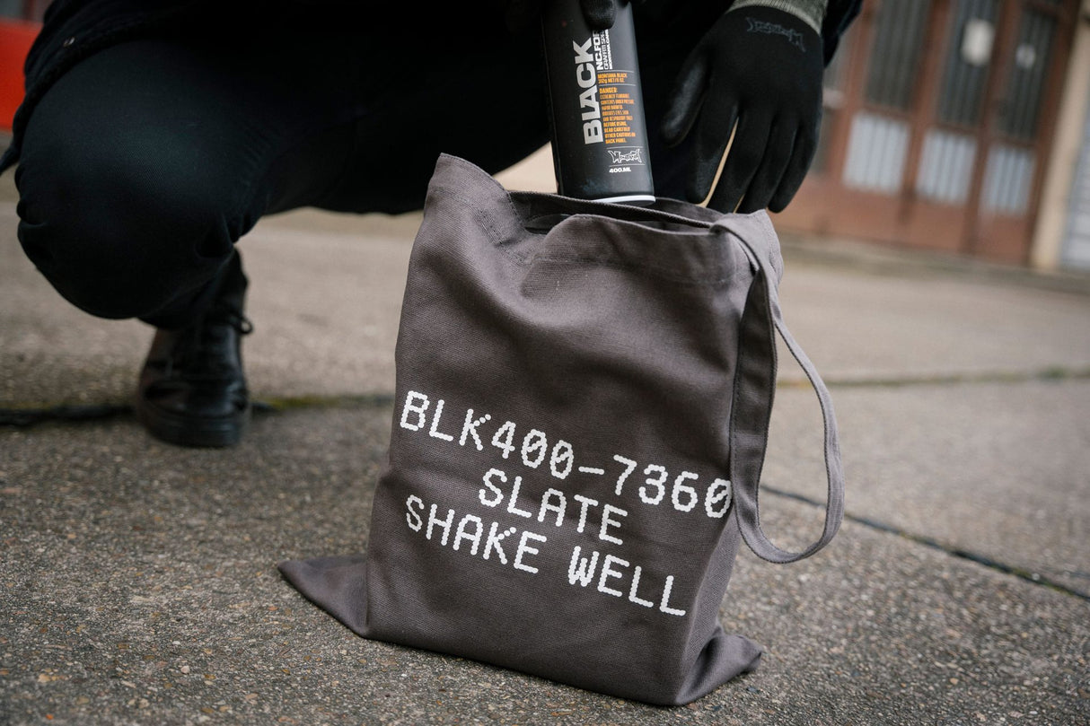 Montana Bag Cotton Net | Donut Print 7360 Slate