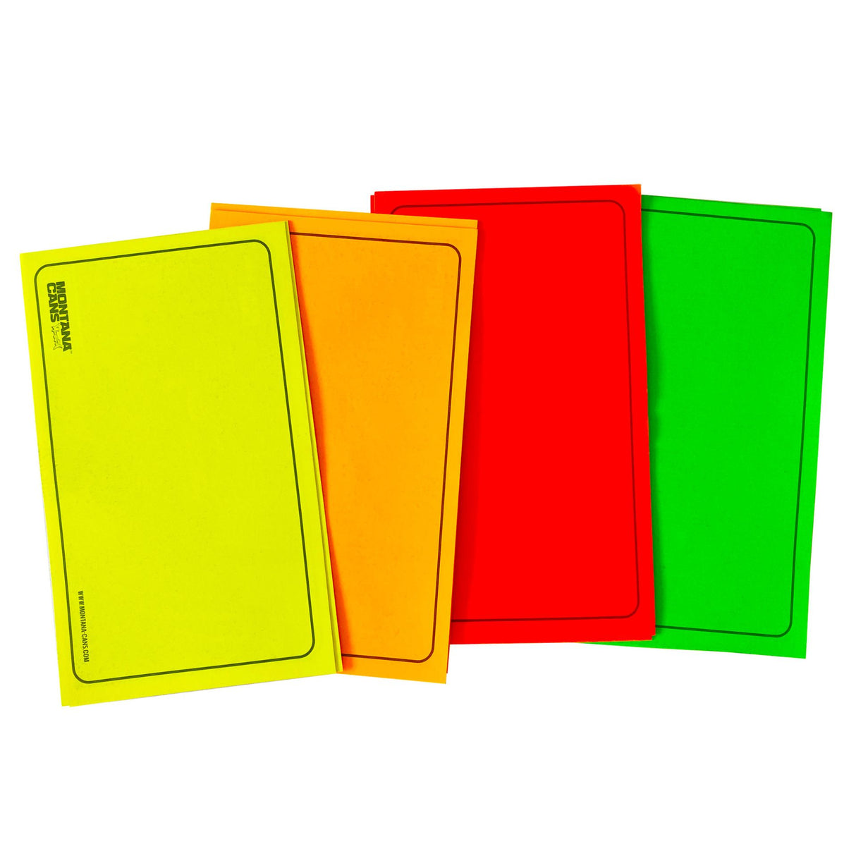 Montana Sticker Neon Sticker Pack | 100 stk