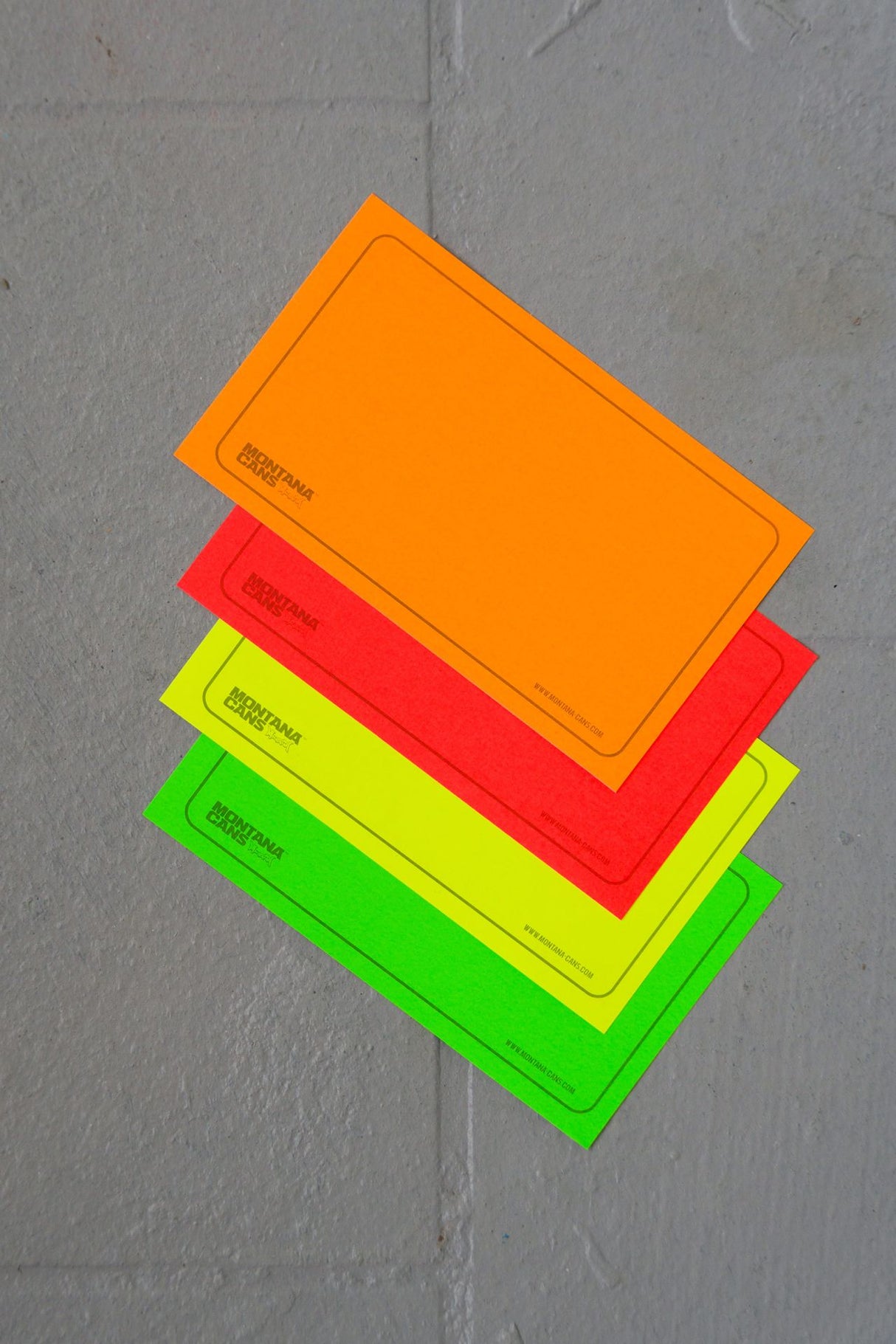 Montana Sticker Neon Sticker Pack | 100 stk