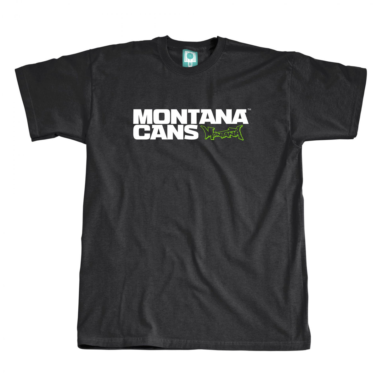 Montana Typo Logo T-shirt | Charcoal