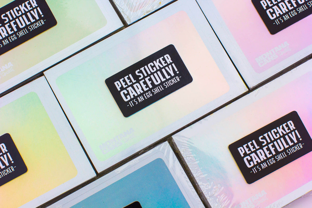 Montana Eggshell Stickers | 50 stk Hologram