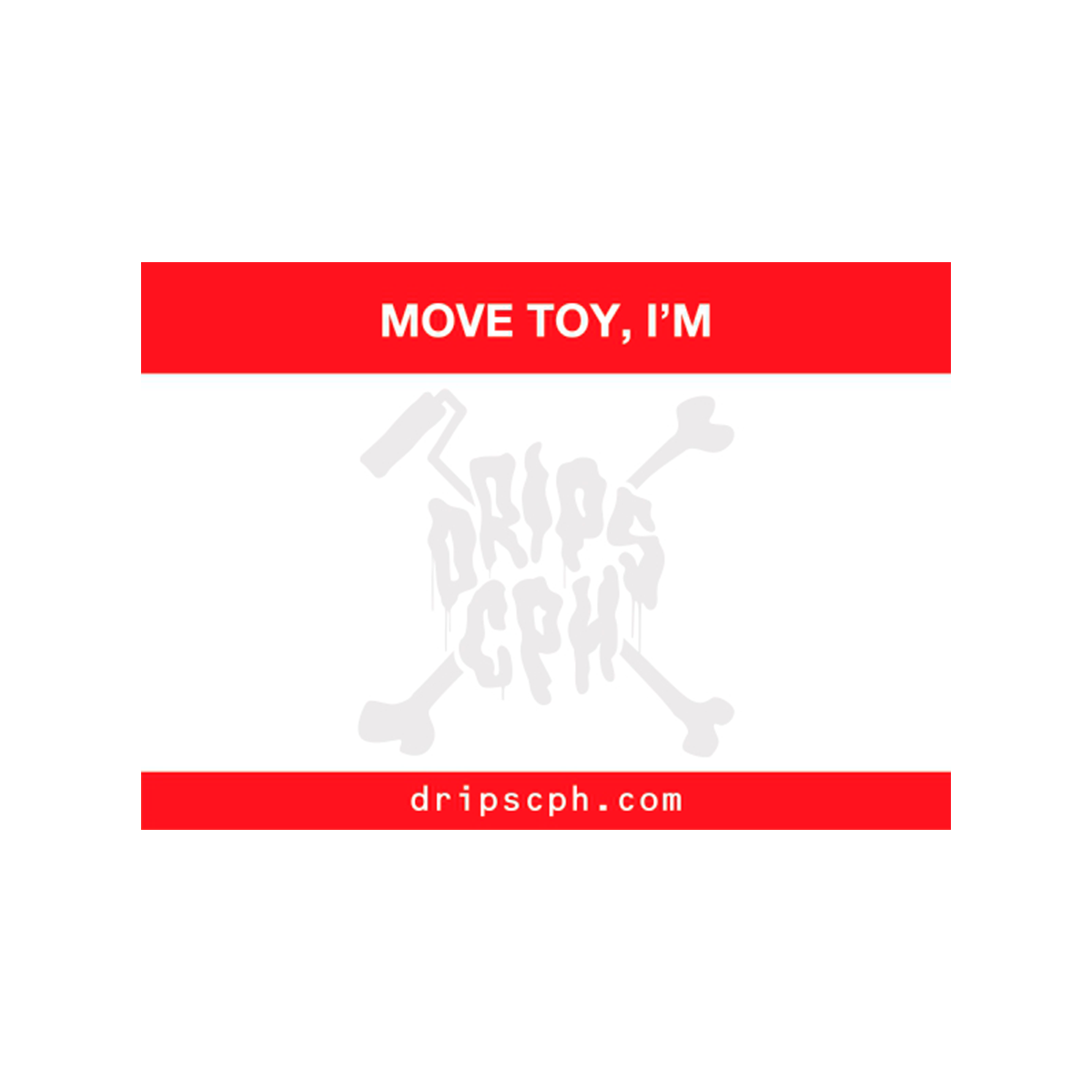 DRIPS CPH Stickers - MOVE TOY | 25 stk