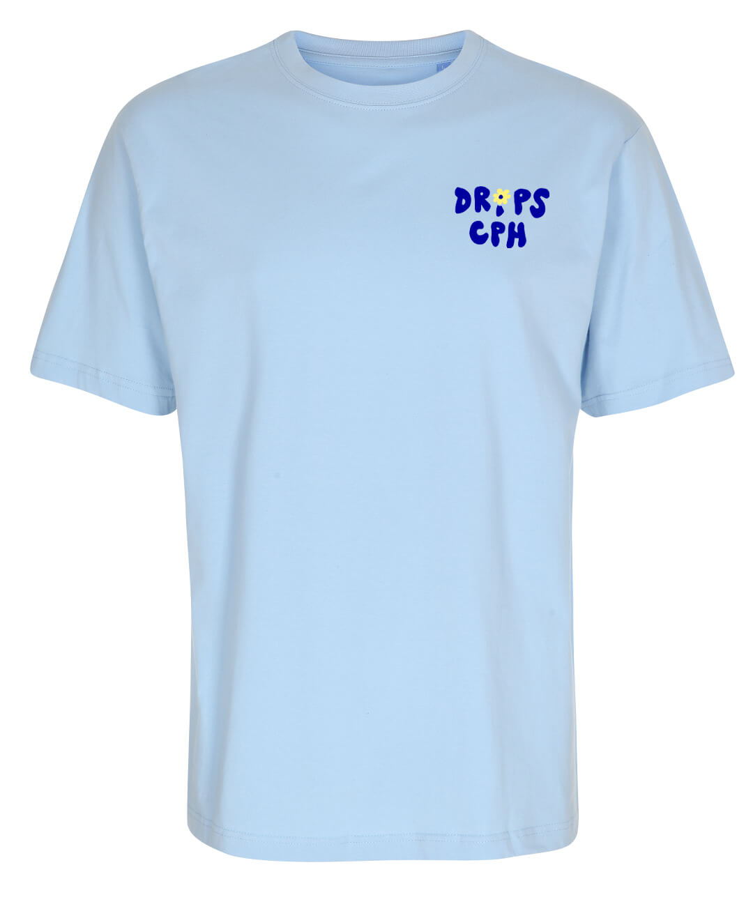 DRIPS CPH - Old School T-shirt | Lyseblå