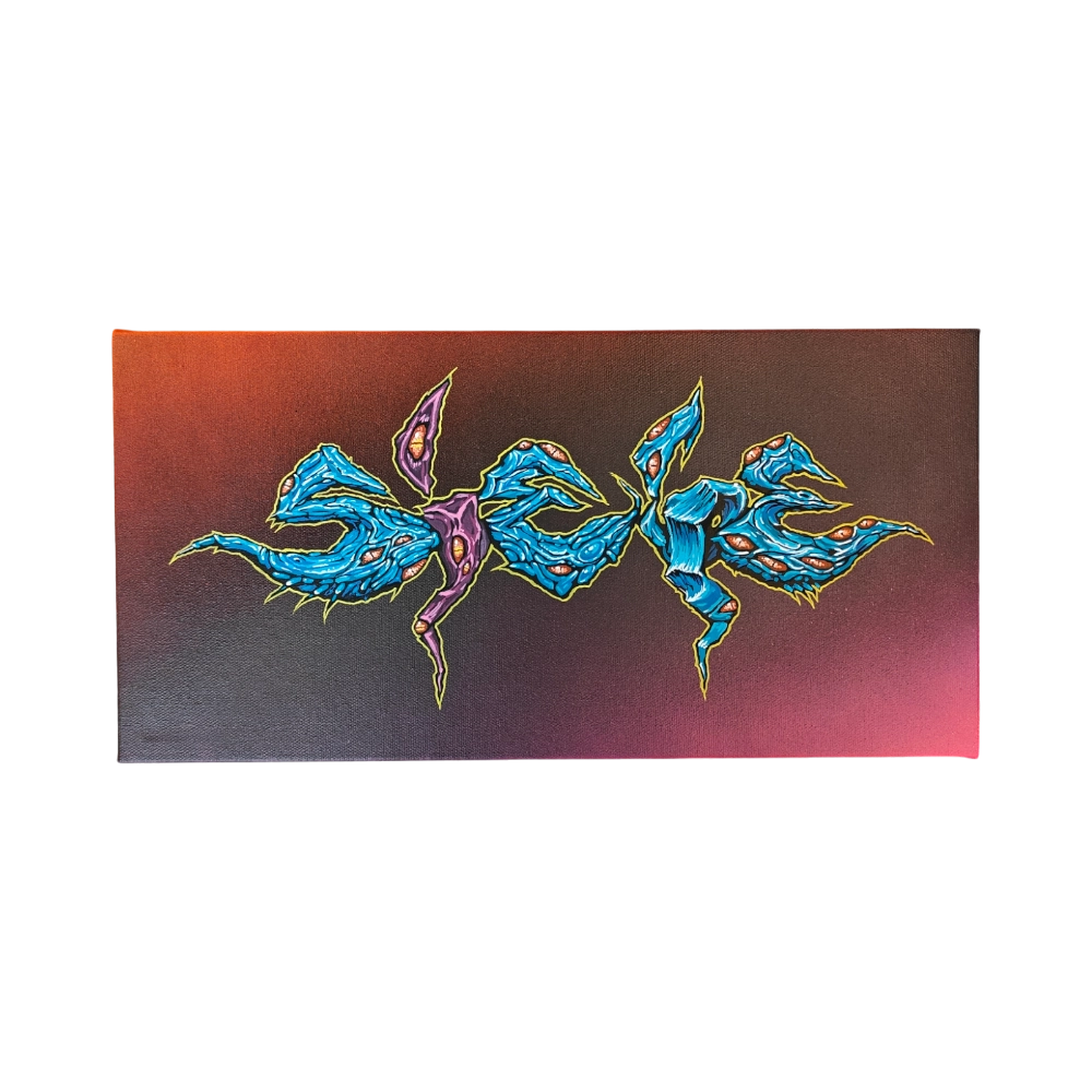 SIEGE - 7, Maleri (40 x 20 cm)