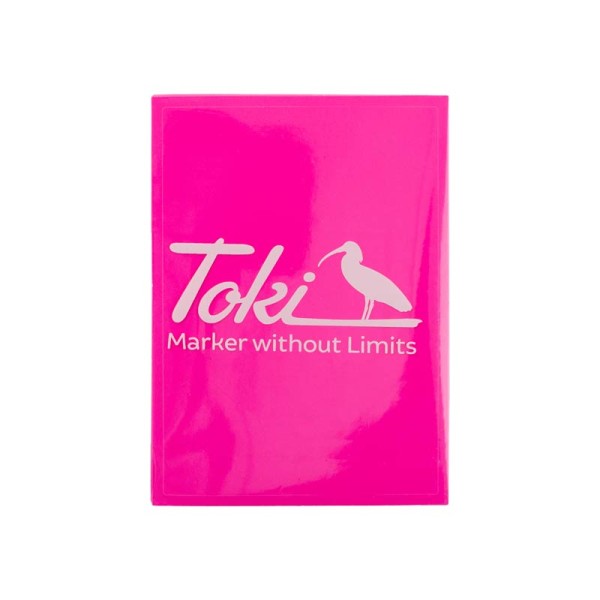 Toki Cracker Stickers | 50 stk Neon Pink