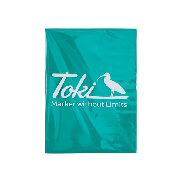 Toki Cracker Stickers | 50 stk Neon Turquoise