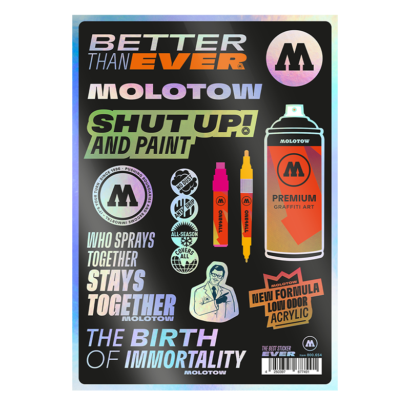 Molotow Sticker Power bundle