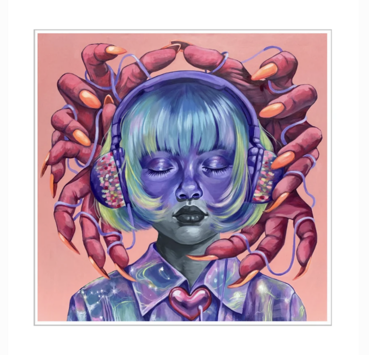 STINE HVID - Listen To Your Heart Limited Print