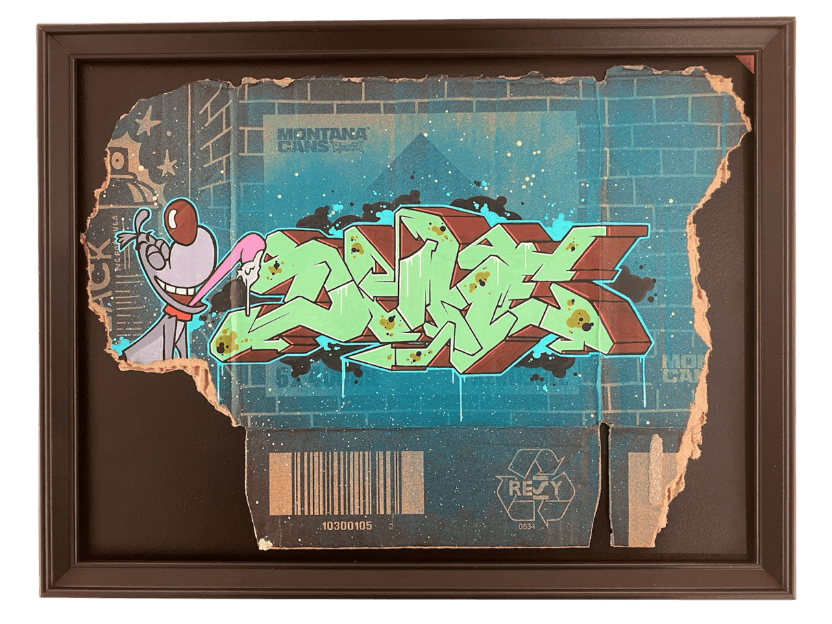 DUNE310 - Box It 3, Maleri (42,5 x 32cm)