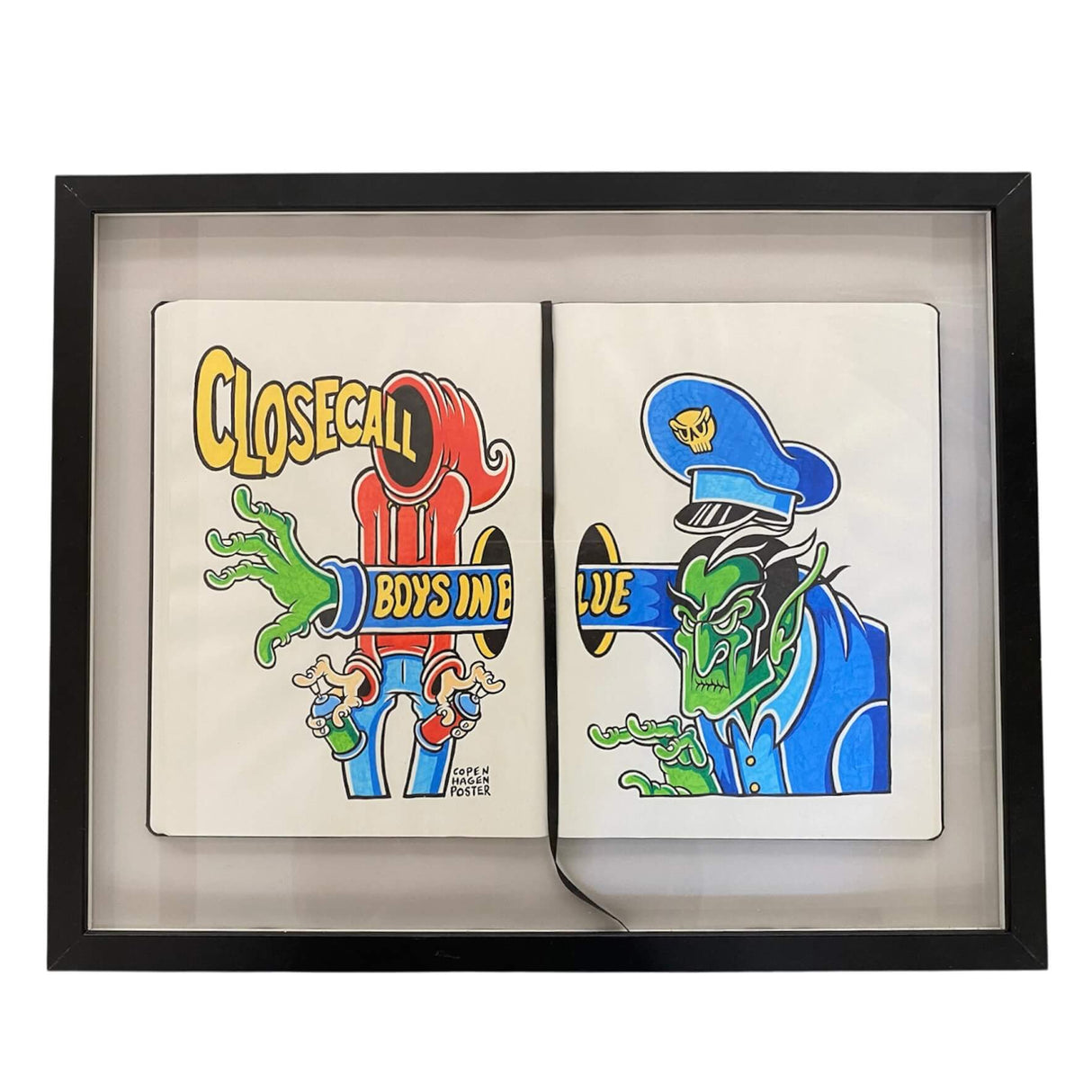 Copenhagen Poster - Close Call - Original