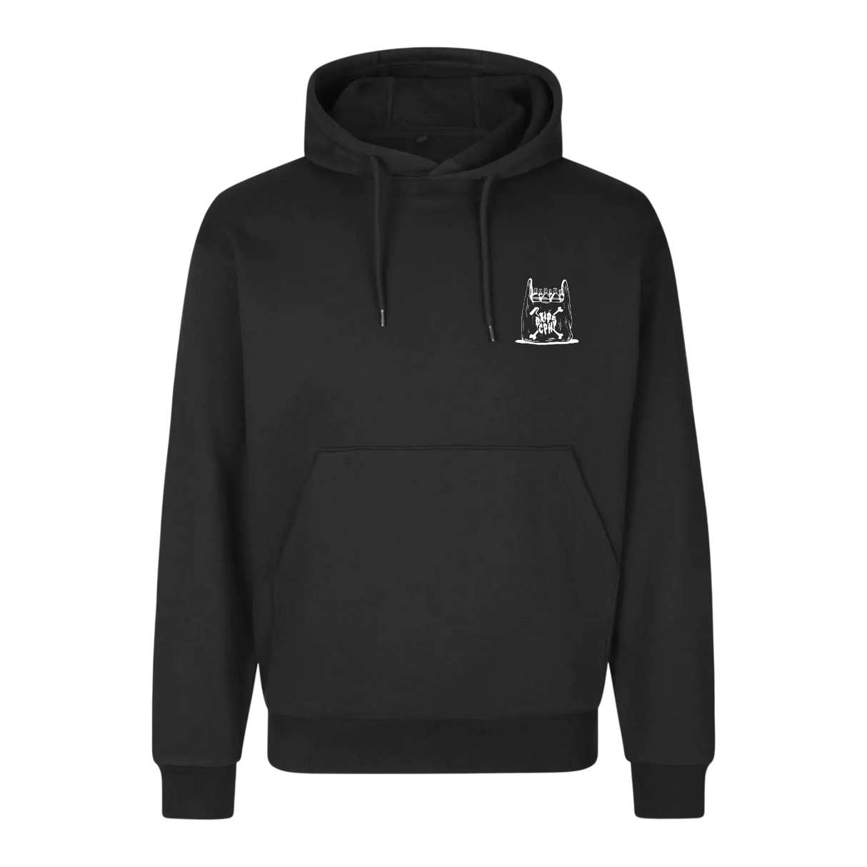 DRIPS CPH - Bag Em Hoodiel | Sort