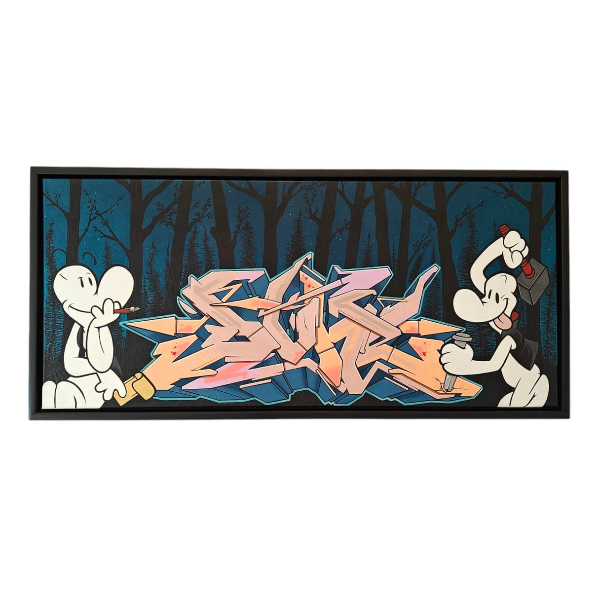 DUNE310 - Boneyard, Maleri (127 x 44cm)