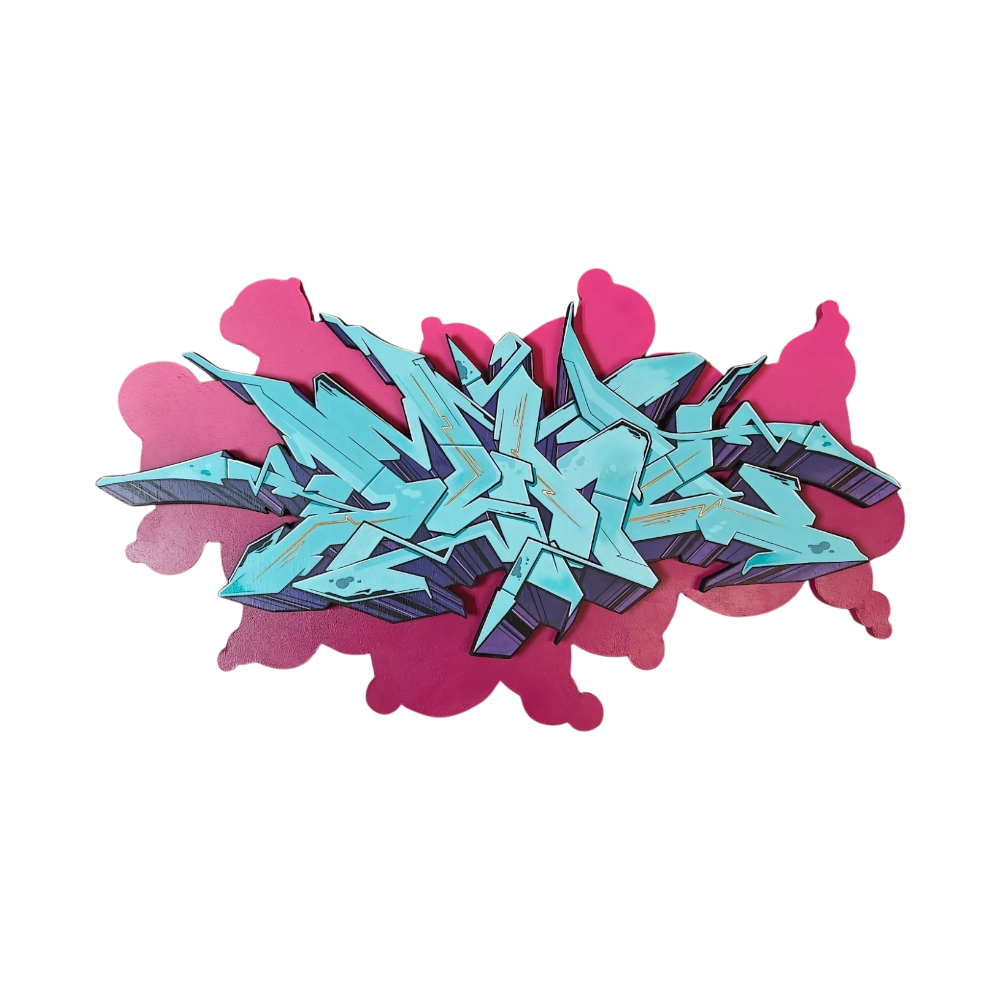 DUNE310 - Cut It Out, Wood cut-out (75 x 44 cm)