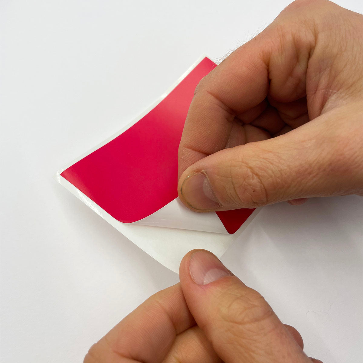 FLUX Magenta Eggshell Stickers | 50 stk