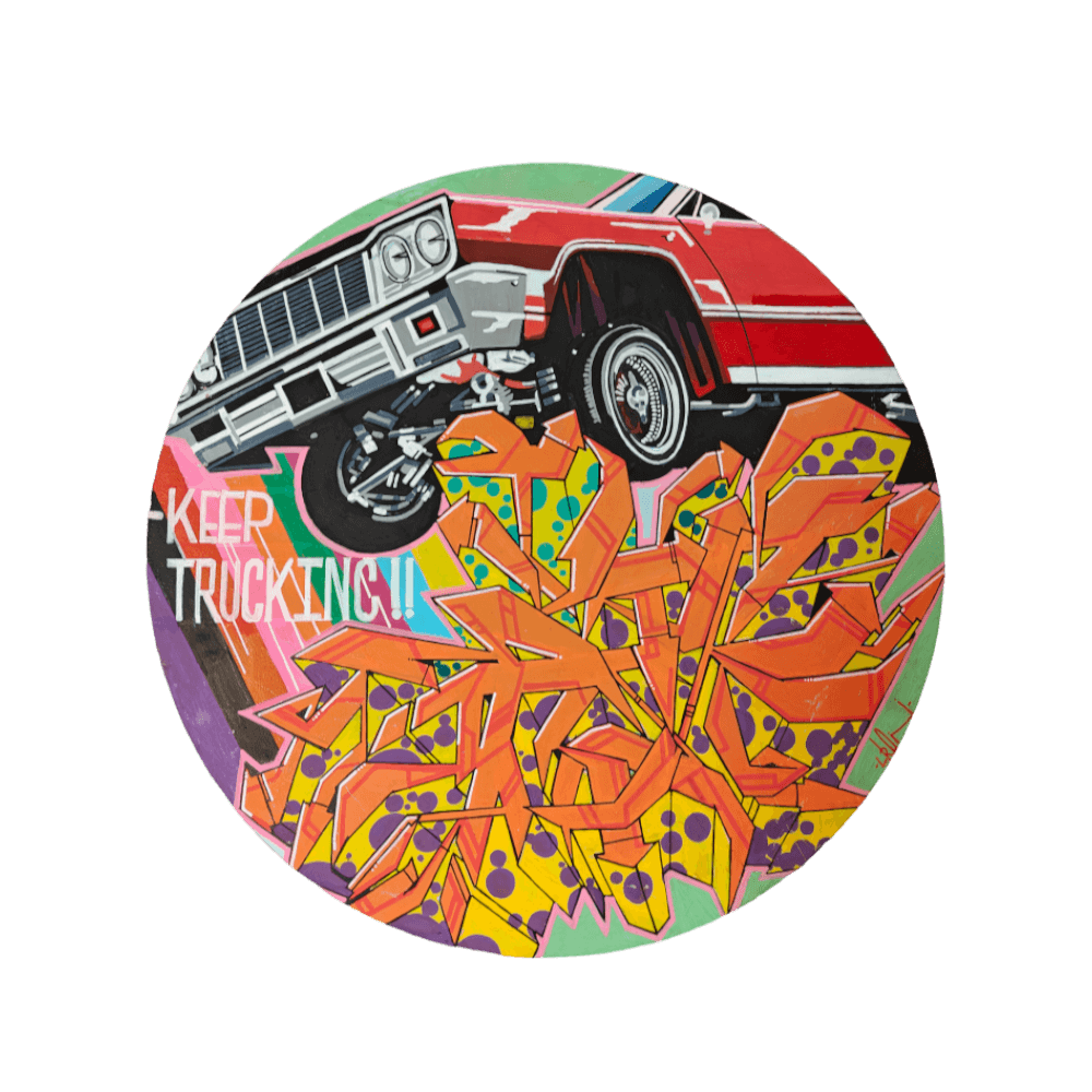 LRON - Keep Trucking, Skilt (70cm)