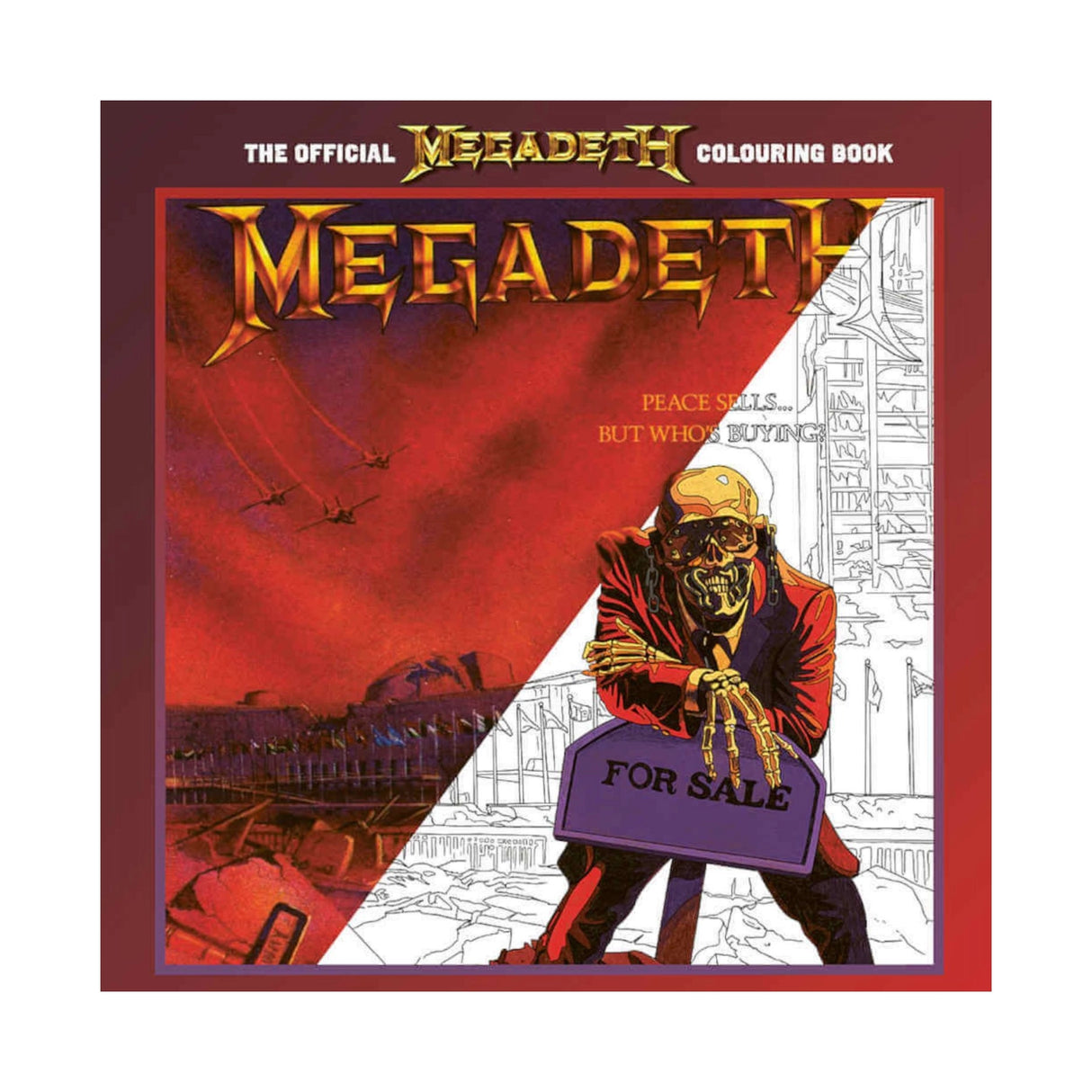 The Official Megadeth Colouring Book