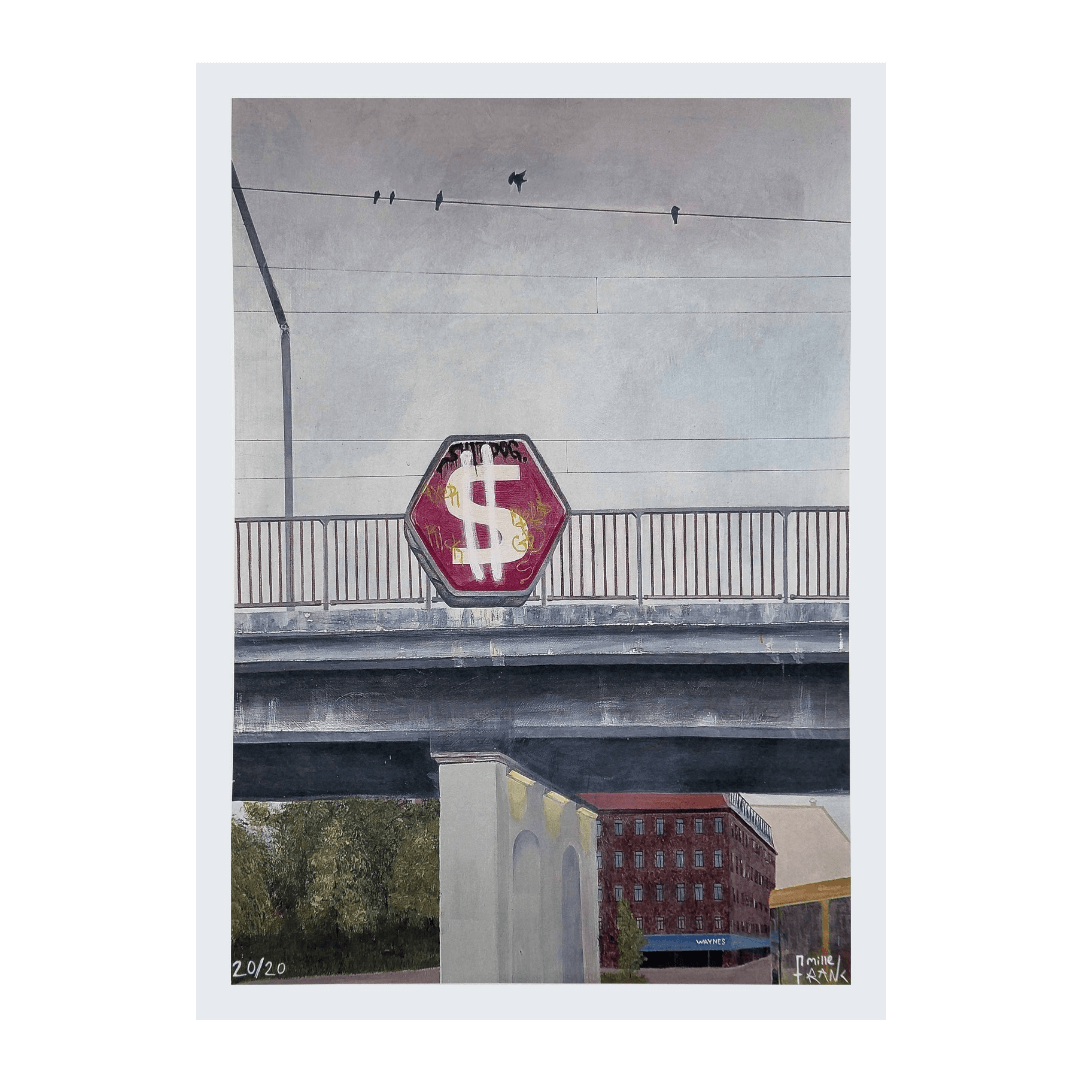 Mille Frank - Nørrebro Station, Print (A3)