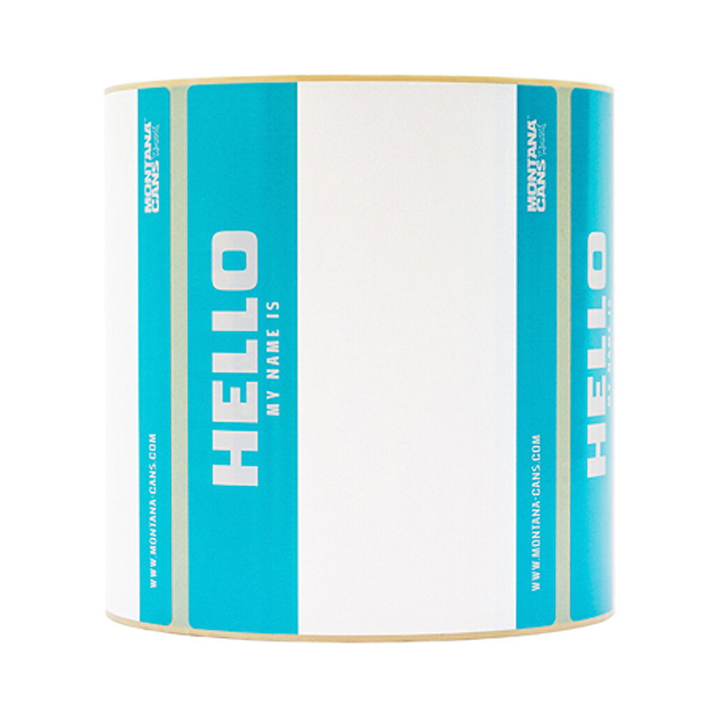 Montana HELLO Sticker rulle | 500 stk