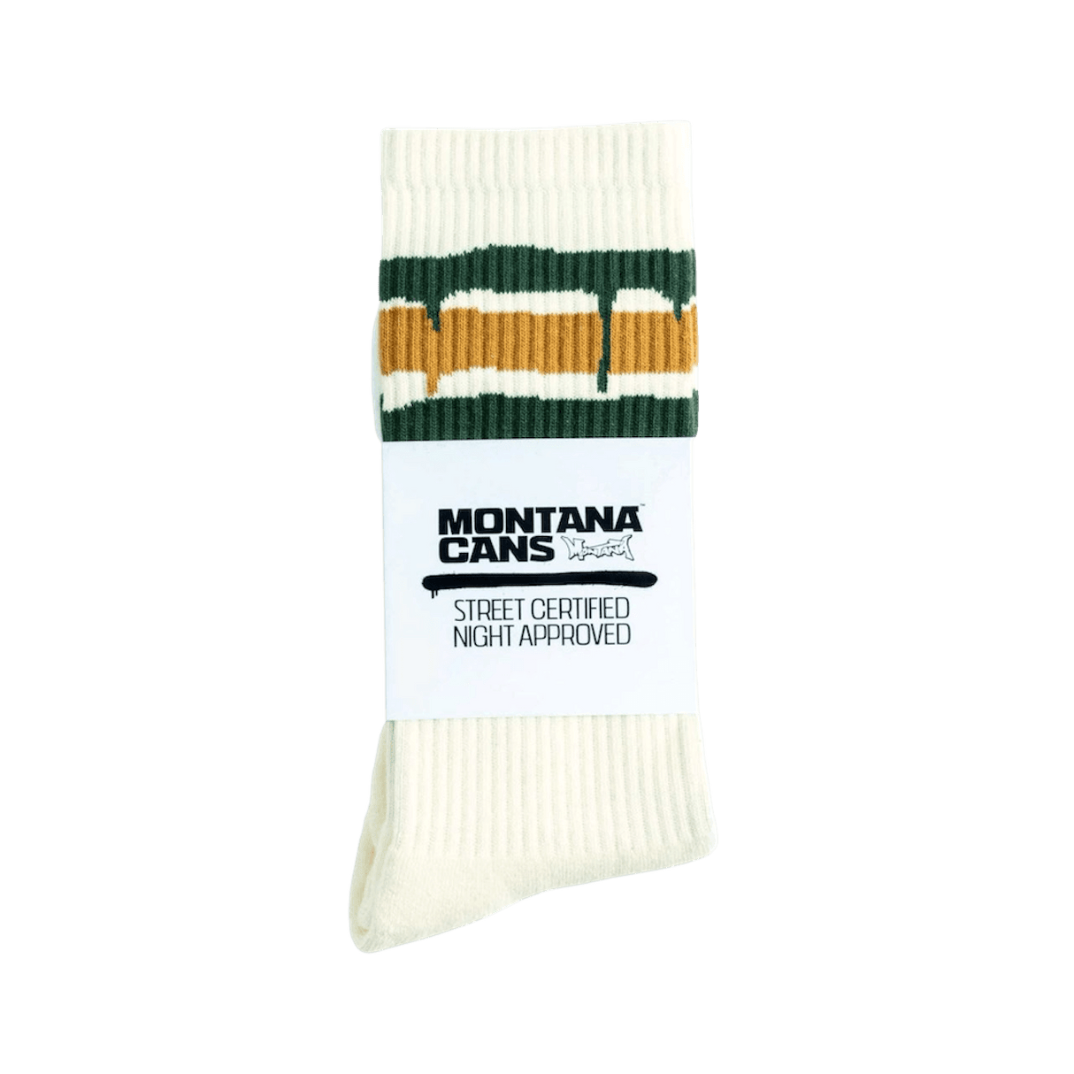 Montana Socks Stripes Off White 43-46