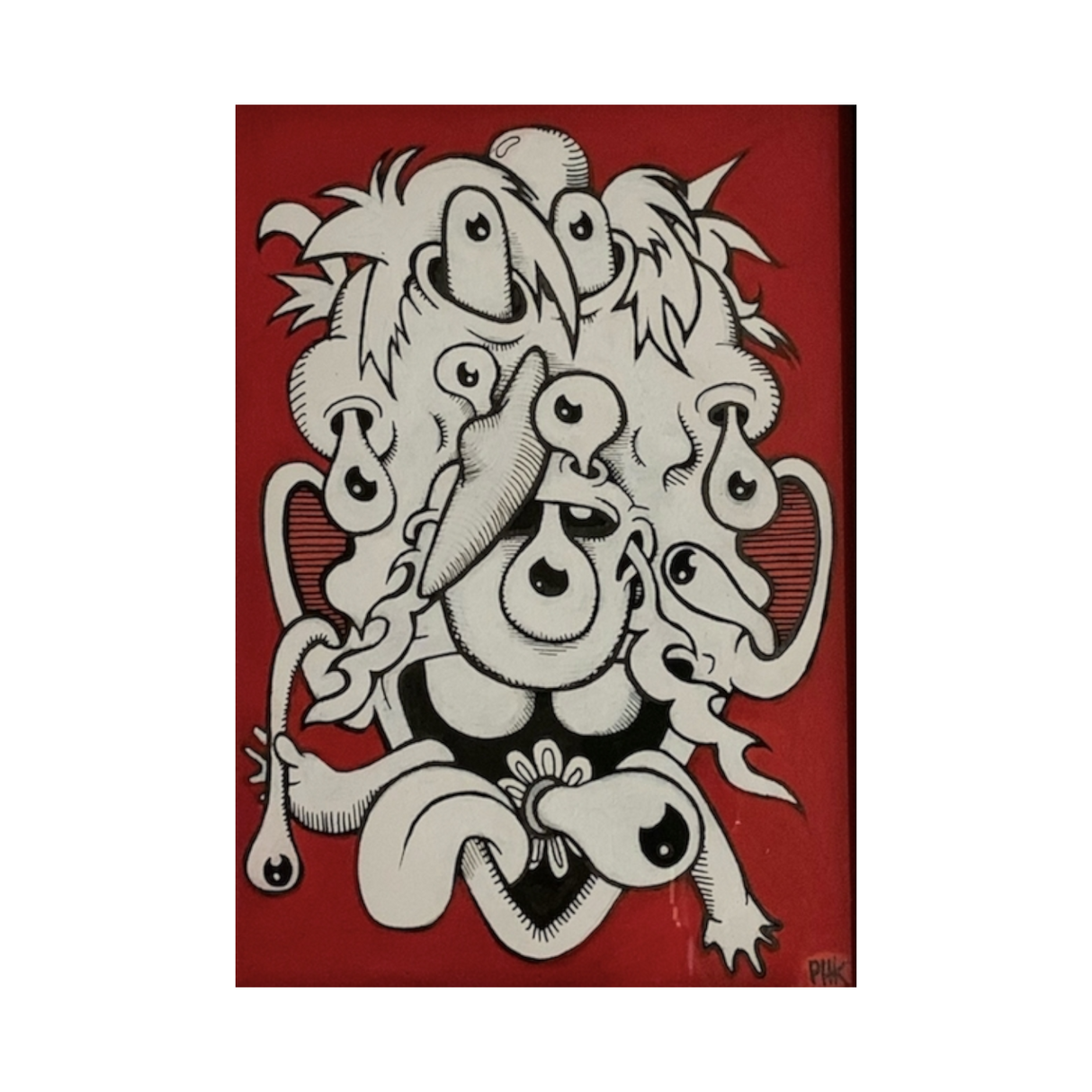 Peter Hvid Kromann - 11, Maleri (A5)