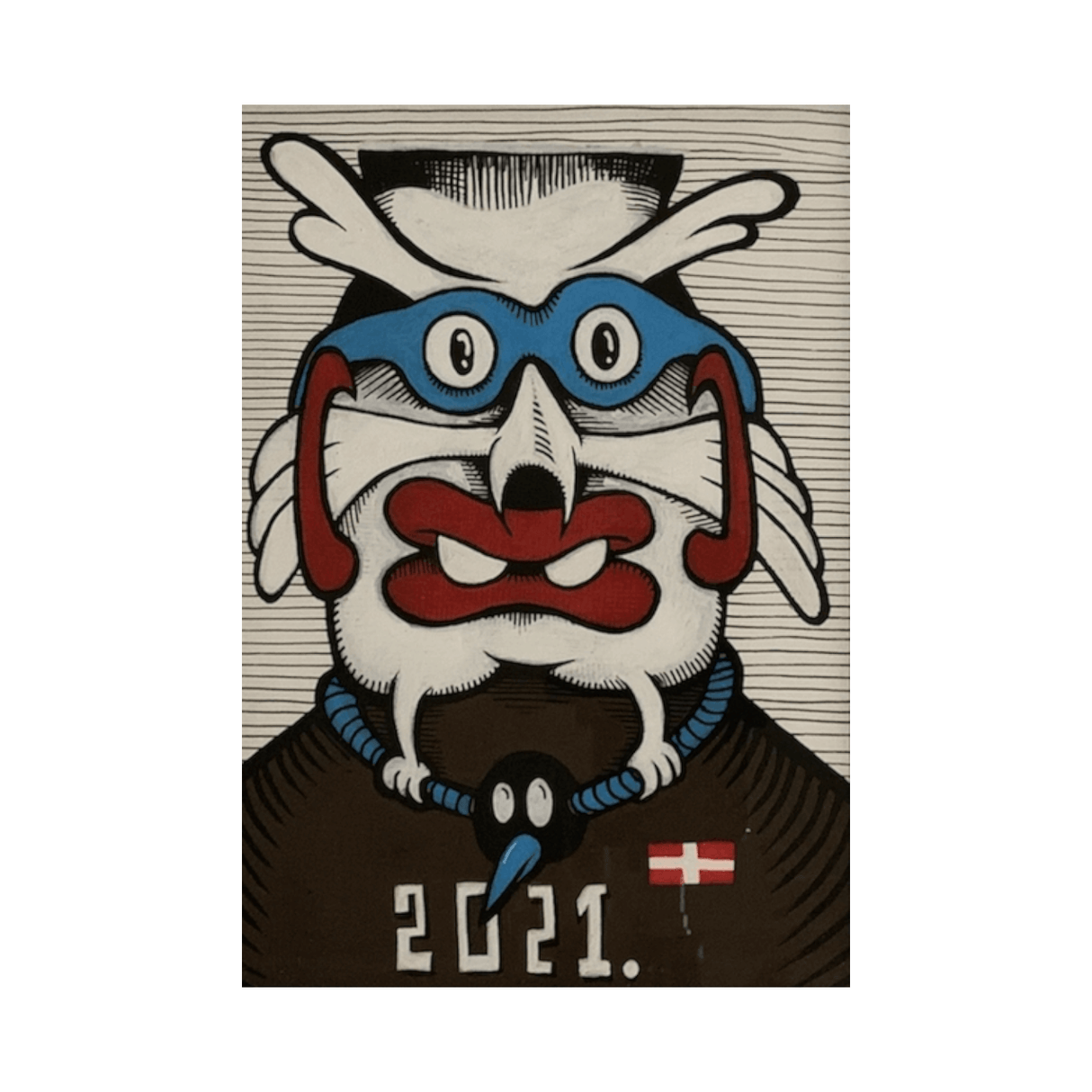 Peter Hvid Kromann - 18, Maleri (A5)