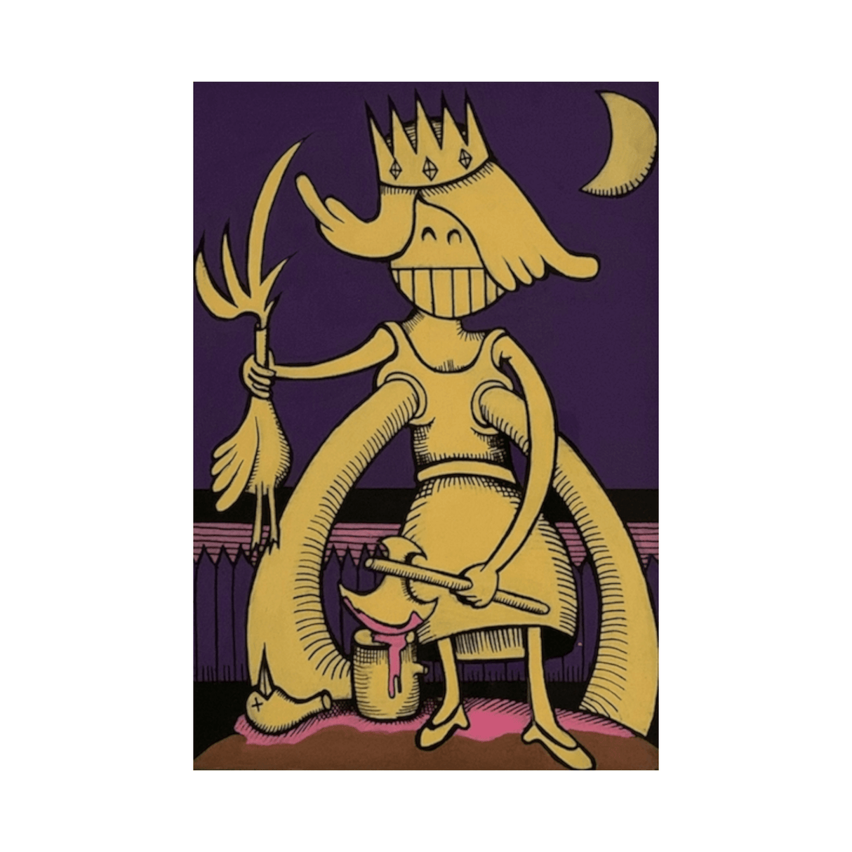 Peter Hvid Kromann - 26, Maleri (A5)