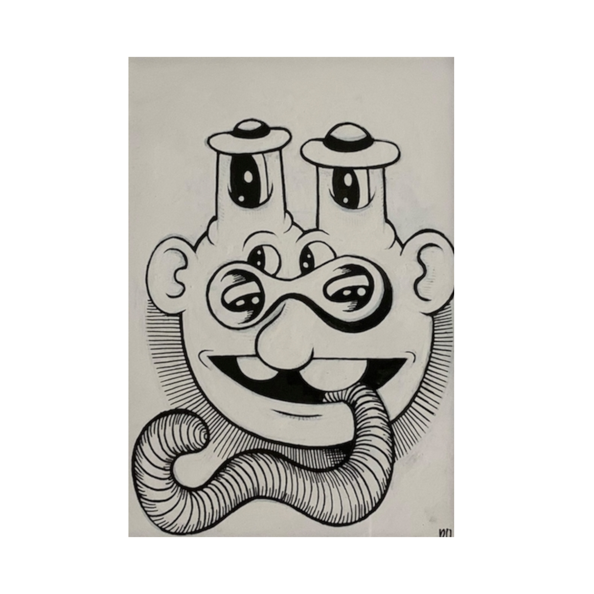 Peter Hvid Kromann - 29, Maleri (A5)