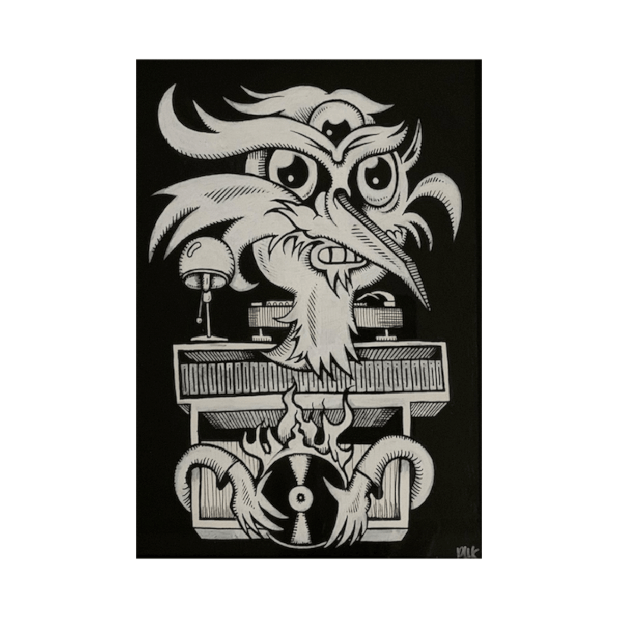 Peter Hvid Kromann - 3, Maleri (A5)