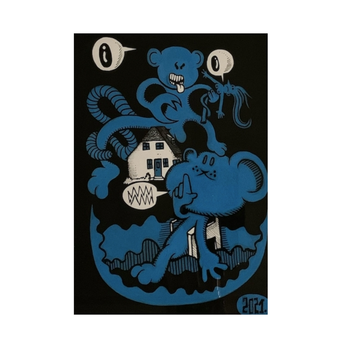 Peter Hvid Kromann - 30, Maleri (A5)