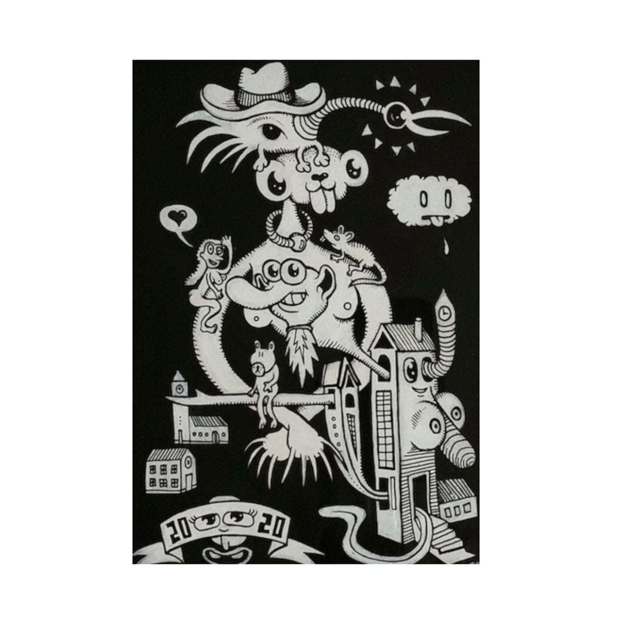 Peter Hvid Kromann - 32, Maleri (A5)