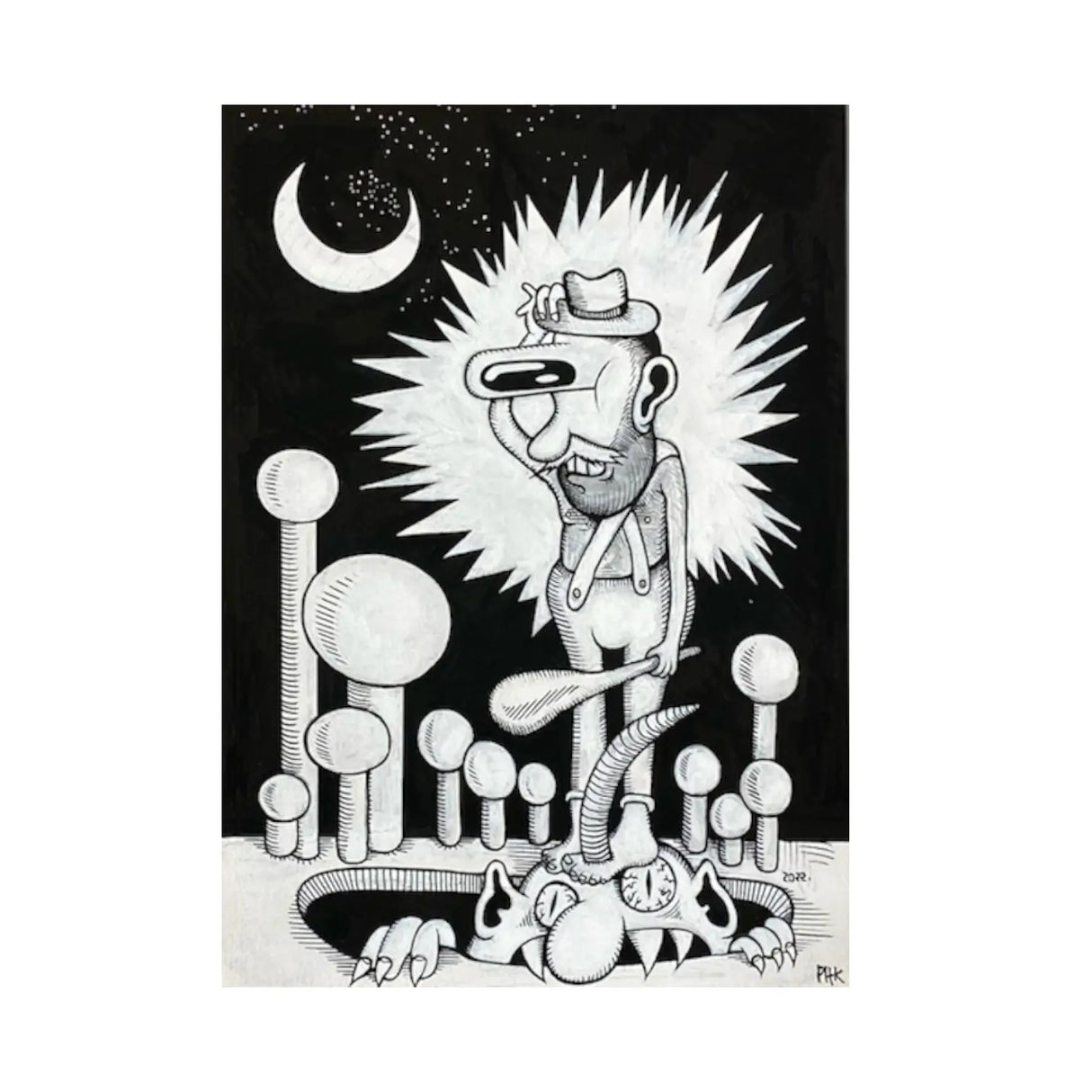 Peter Hvid Kromann - 1, Maleri (A4)