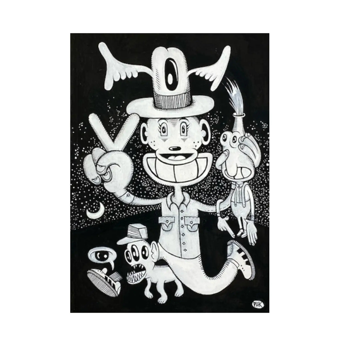 Peter Hvid Kromann - 4, Maleri (A4)