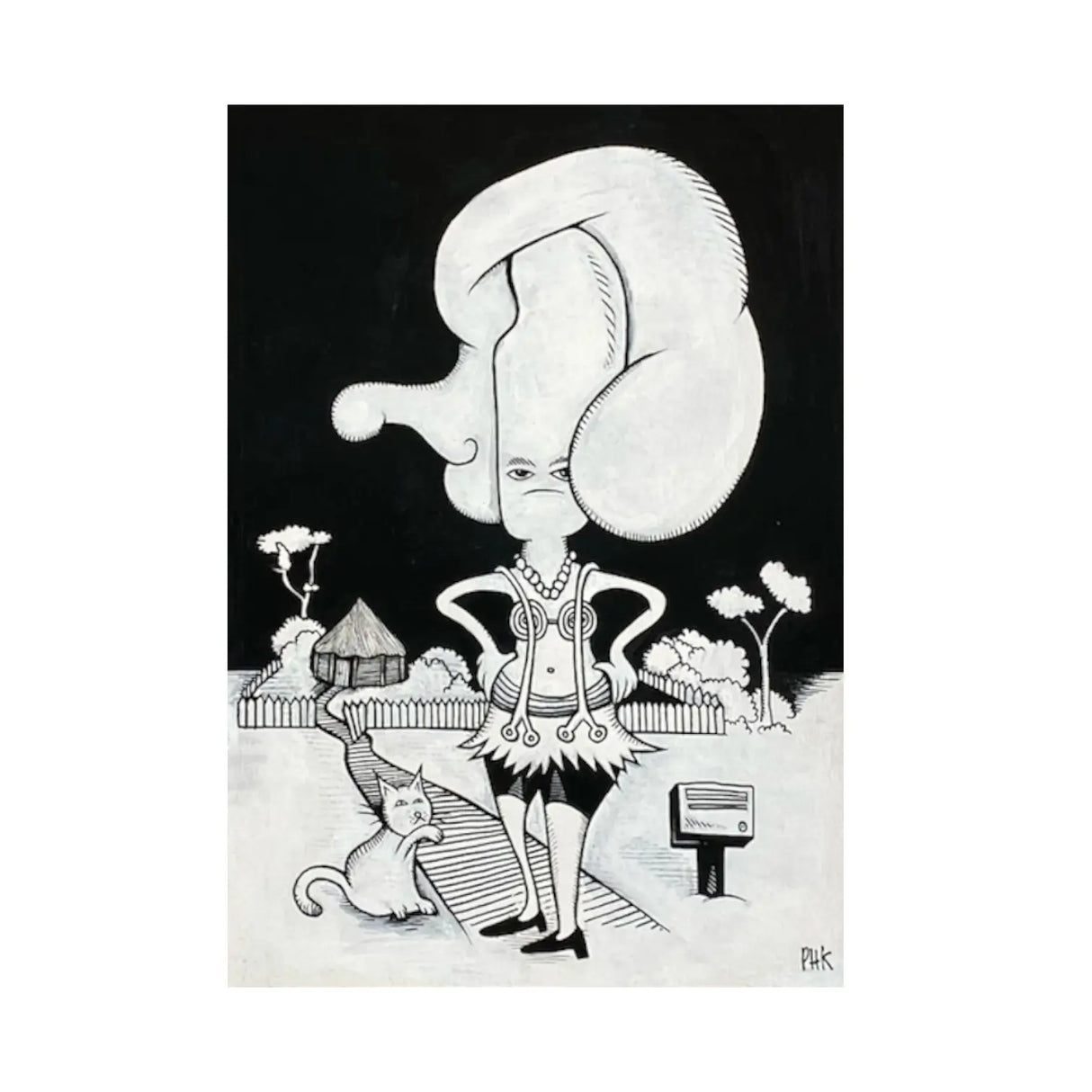 Peter Hvid Kromann - 6, Maleri (A4)