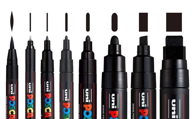 POSCA PC-3M Marker Set | 4 stk